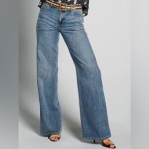 CAbi Ashbury high waisted wide leg jeans size women’s 16